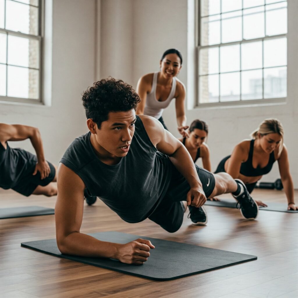 Group fitness class