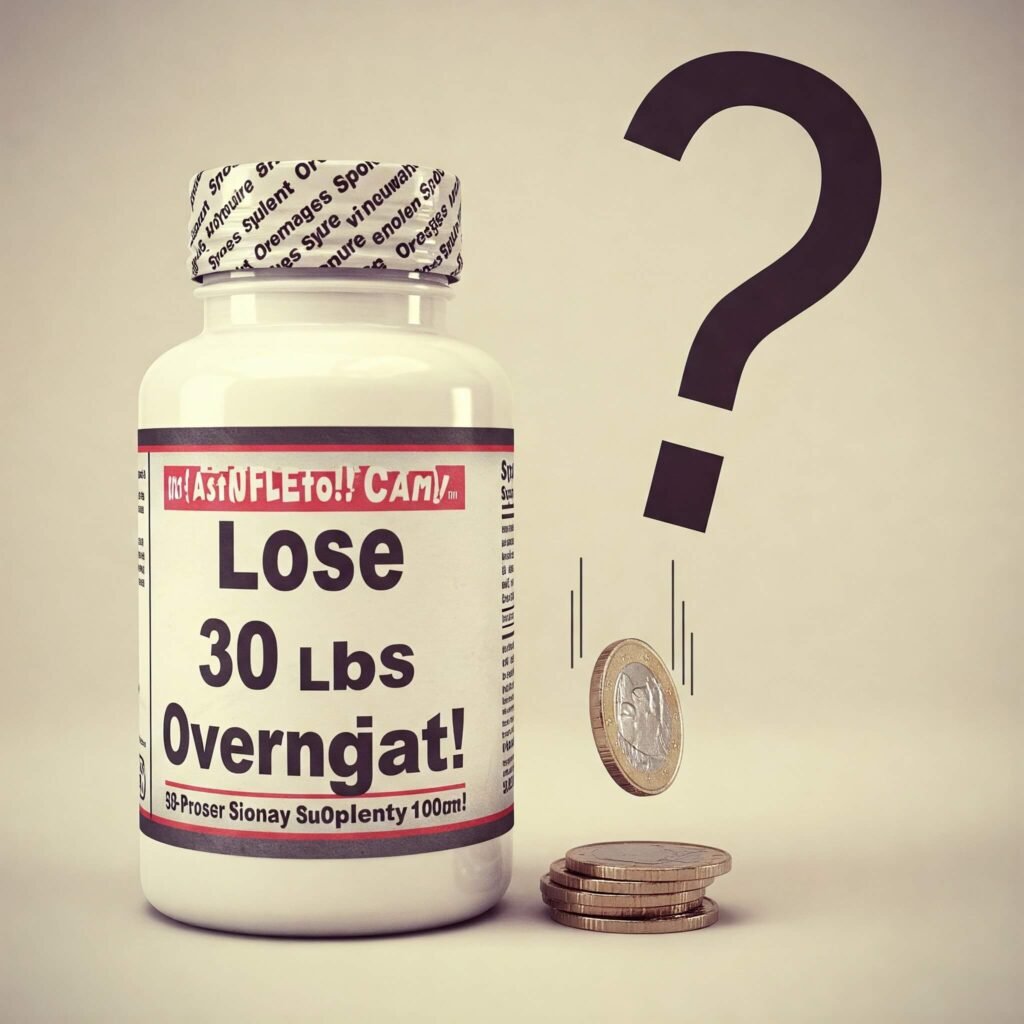 Weight loss supplement claims