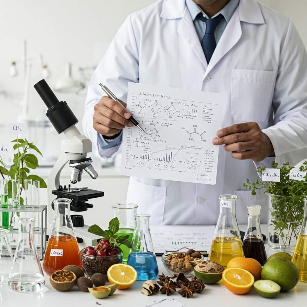 Scientific research on natural ingredients