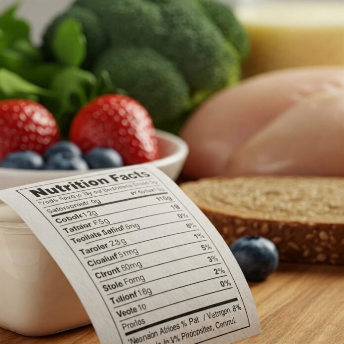 Nutrition Facts Label and Healthy Food Nutrition Facts Label and Healthy Food