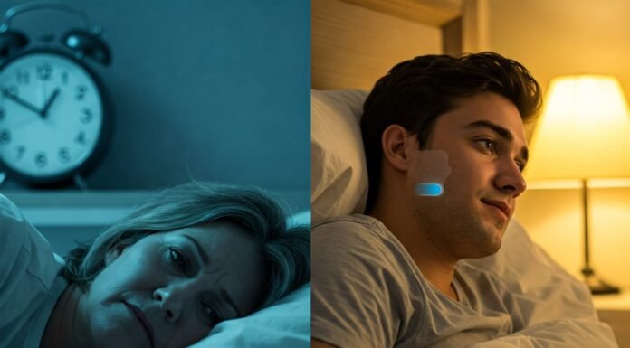 Understanding Sleep Apnea: Causes, Symptoms, and Treatment Options Explained Struggling to sleep vs. peaceful sleep