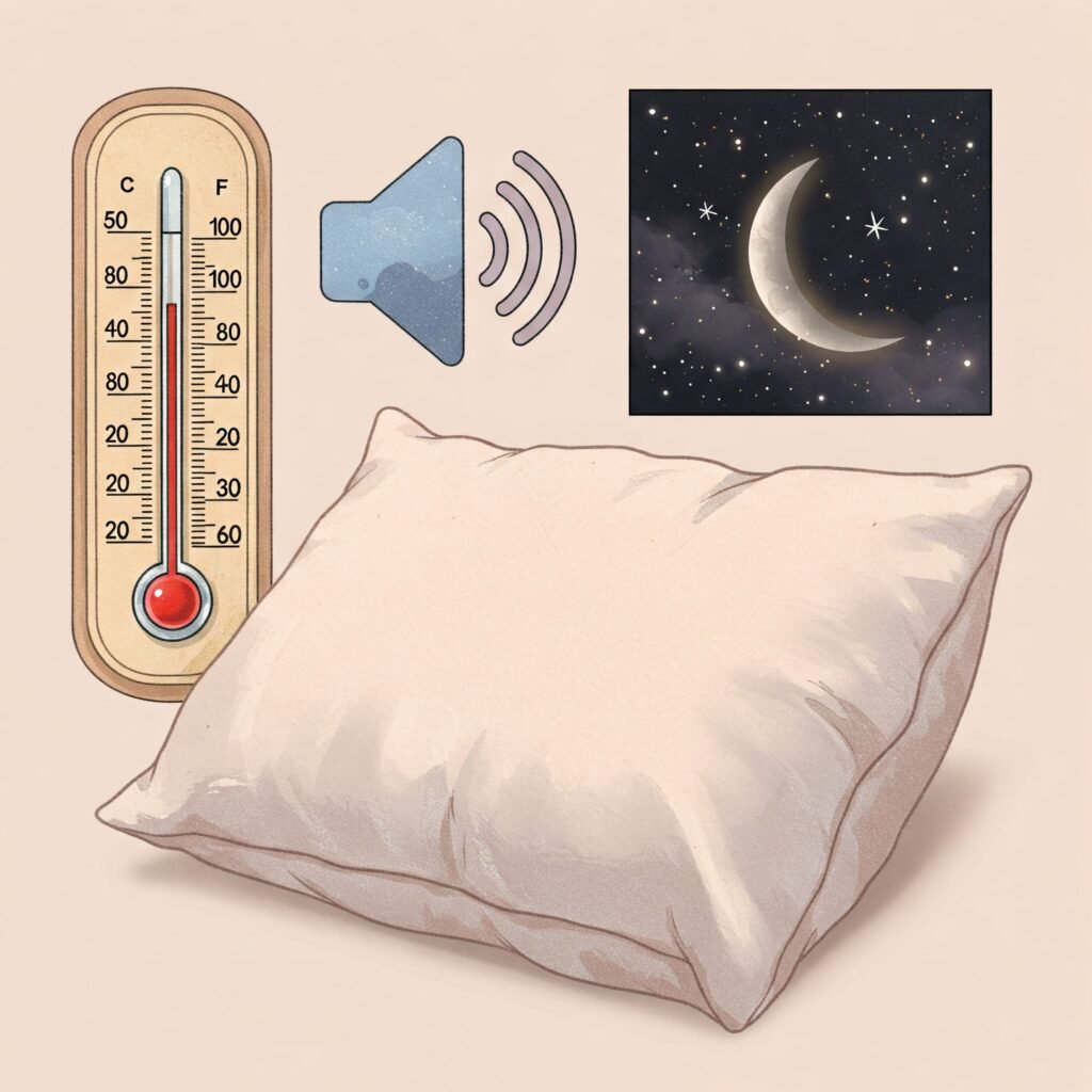 Visual representation of sleep environment factors