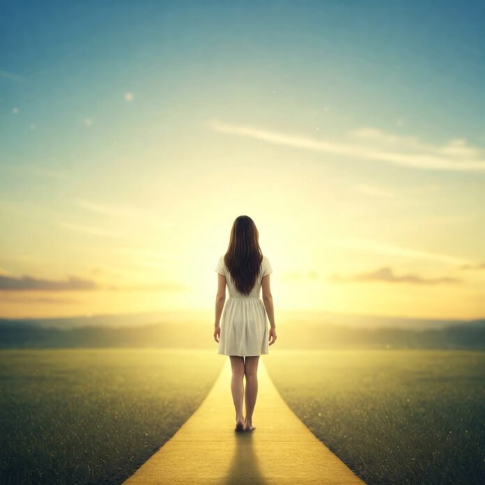 Walking toward a brighter future