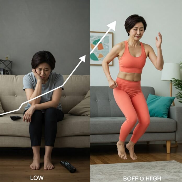 Motivational Split: From Couch to Exercise