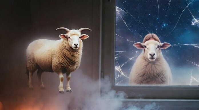 What to Expect from Sleep Therapy: A Comprehensive Guide Tired person in bed with floating judgmental sheep therapists